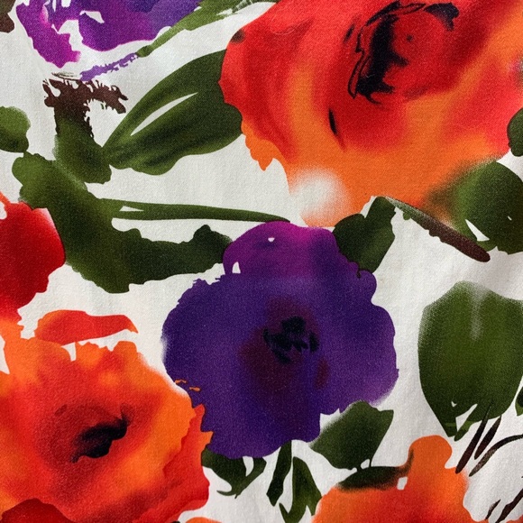 Ralph Lauren Sleeveless Floral Dress Size 2 - Picture 4 of 7